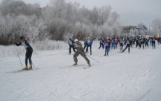 В селе Мечниково состоялись районные соревнования по лыжным гонкам