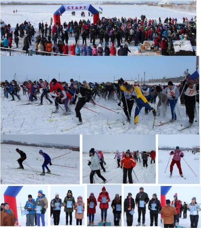 Всероссийская массовая лыжная гонка "Лыжня России" в Альшеевском районе