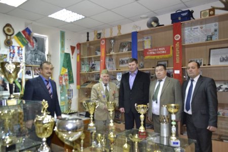 Министр молодежной политики и спорта Республики Башкортостан Андрей Иванюта посетил Альшеевский район